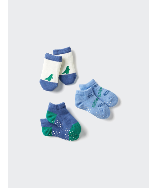 ショートソックス/3足組