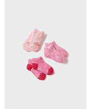 ショートソックス/3足組