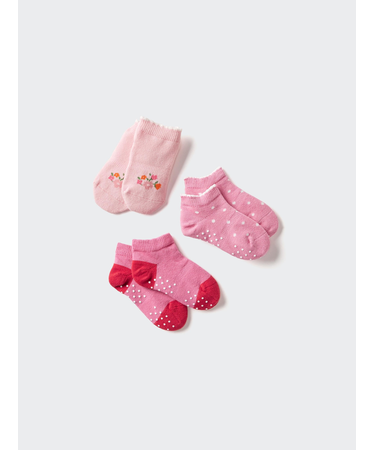 ショートソックス/3足組