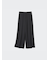 クレープジャージーストレートパンツ/丈短め