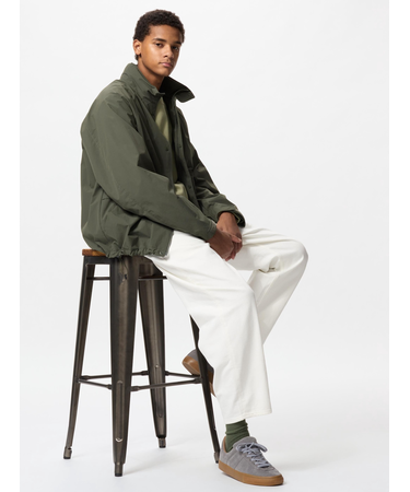 リラックスアンクルジーンズ/ワイドフィット