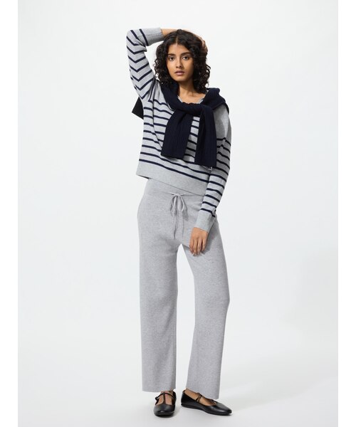新品 UNIQLOユニクロ ウォッシャブルニットリブパンツ 完売色 まとめ