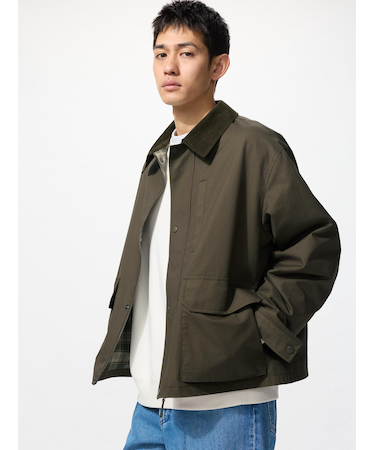 ユーティリティショートブルゾン