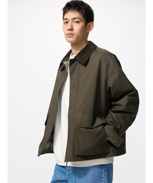 ユーティリティショートブルゾン