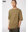 エアリズムコットンオーバーサイズTシャツ/5分袖