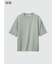 エアリズムコットンオーバーサイズTシャツ/5分袖