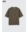 エアリズムコットンオーバーサイズTシャツ/5分袖