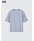 エアリズムコットンオーバーサイズTシャツ/5分袖