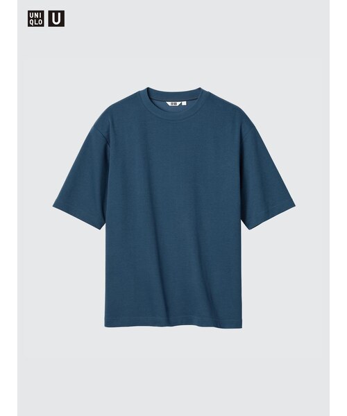 エアリズムコットンオーバーサイズTシャツ/5分袖｜ユニクロの通販