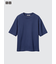 エアリズムコットンオーバーサイズTシャツ/5分袖