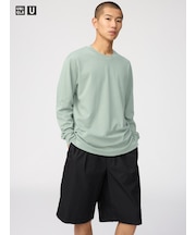 エアリズムコットンクルーネックTシャツ