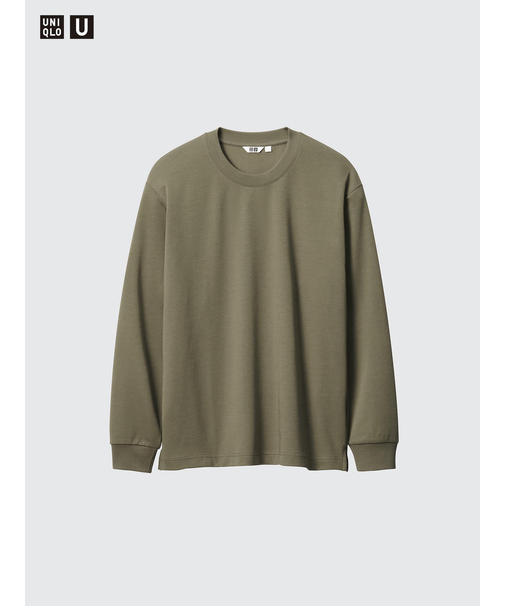 エアリズムコットンクルーネックTシャツ