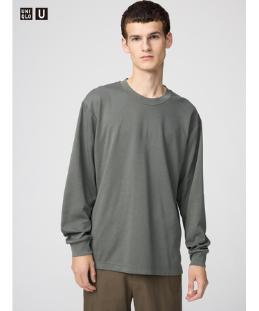 エアリズムコットンクルーネックTシャツ