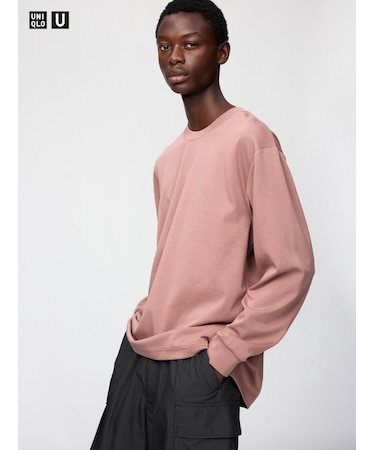 エアリズムコットンクルーネックTシャツ