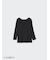 ヒートテックUネックTシャツ/9分袖