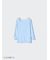 ヒートテックUネックTシャツ/9分袖