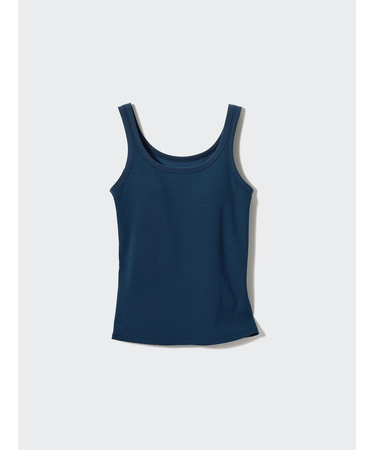 エアリズムコットンブラタンクトップ