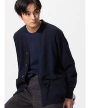 ラムVネックカーディガン