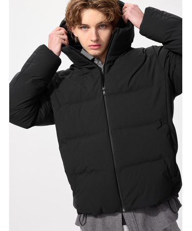 シームレスダウンパーカ