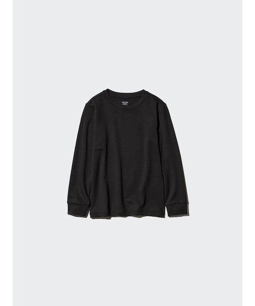極暖ヒートテックコットンクルーネックTシャツ