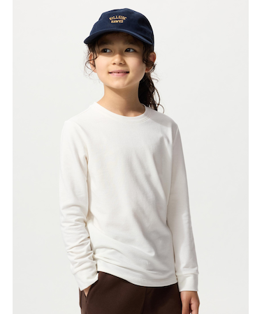 極暖ヒートテックコットンクルーネックTシャツ