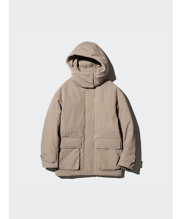 ハイブリッドダウンコート