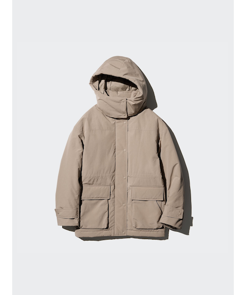 ハイブリッドダウンコート