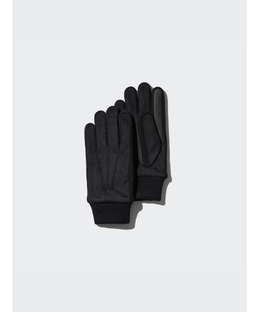 ヒートテックライニンググローブ/スウェードタッチ