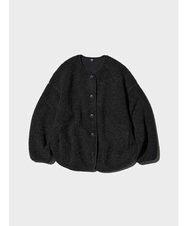 ボアフリースリラックスカーディガン