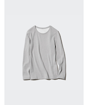 超極暖ヒートテッククルーネックT