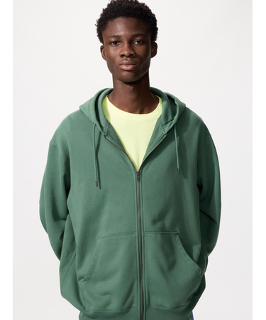 スウェットフルジップパーカ