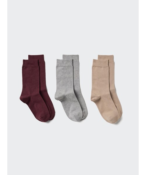 ソックス/3足組｜ユニクロの通販｜&mall（アンドモール）三井