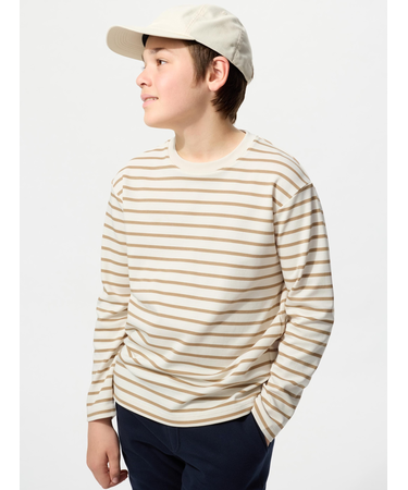 エアリズムコットンクルーネックTシャツ