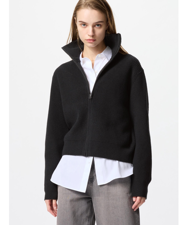 フルジップカーディガン