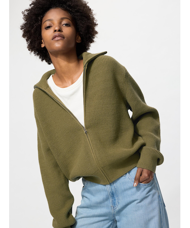 フルジップカーディガン