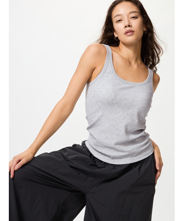 エアリズムコットンブラタンクトップ
