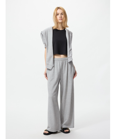 スウェットワイドパンツ