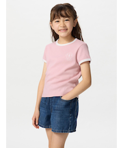 GIRLS ソフトリブミニTシャツ