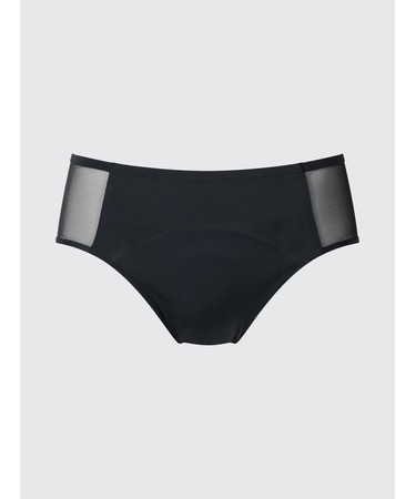 メッシュ吸水サニタリーショーツ/ミドルウエスト