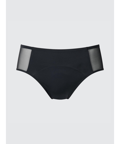 メッシュ吸水サニタリーショーツ/ミドルウエスト