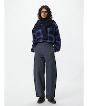 ジャージーバレルレッグパンツ