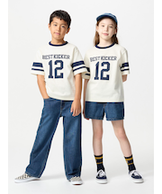 エアリズムコットングラフィッククルーネックTシャツ