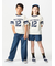 エアリズムコットングラフィッククルーネックTシャツ