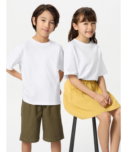 エアリズムコットンクルーネックTシャツ
