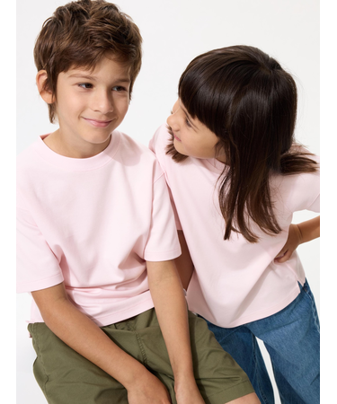 エアリズムコットンクルーネックTシャツ