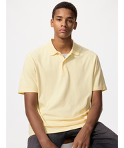 エアリズムコットンカノコポロシャツ