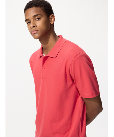 エアリズムコットンカノコポロシャツ