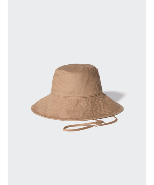 アジャスタブルUVカットワイドブリムハット