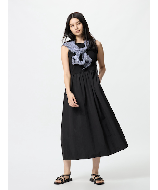 コンビネーションワンピース/ノースリーブ