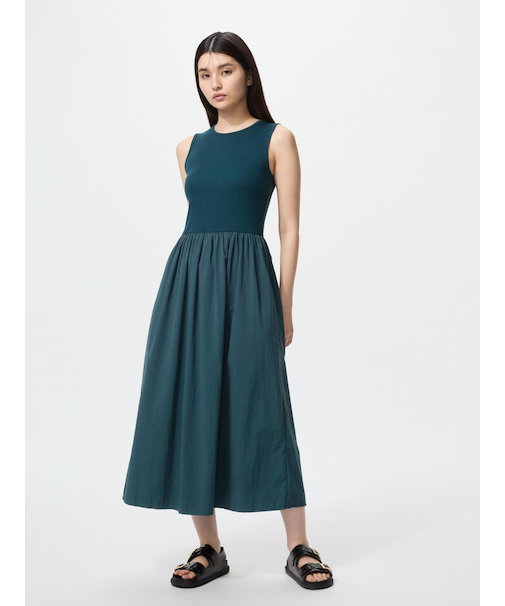 コンビネーションワンピース/ノースリーブ